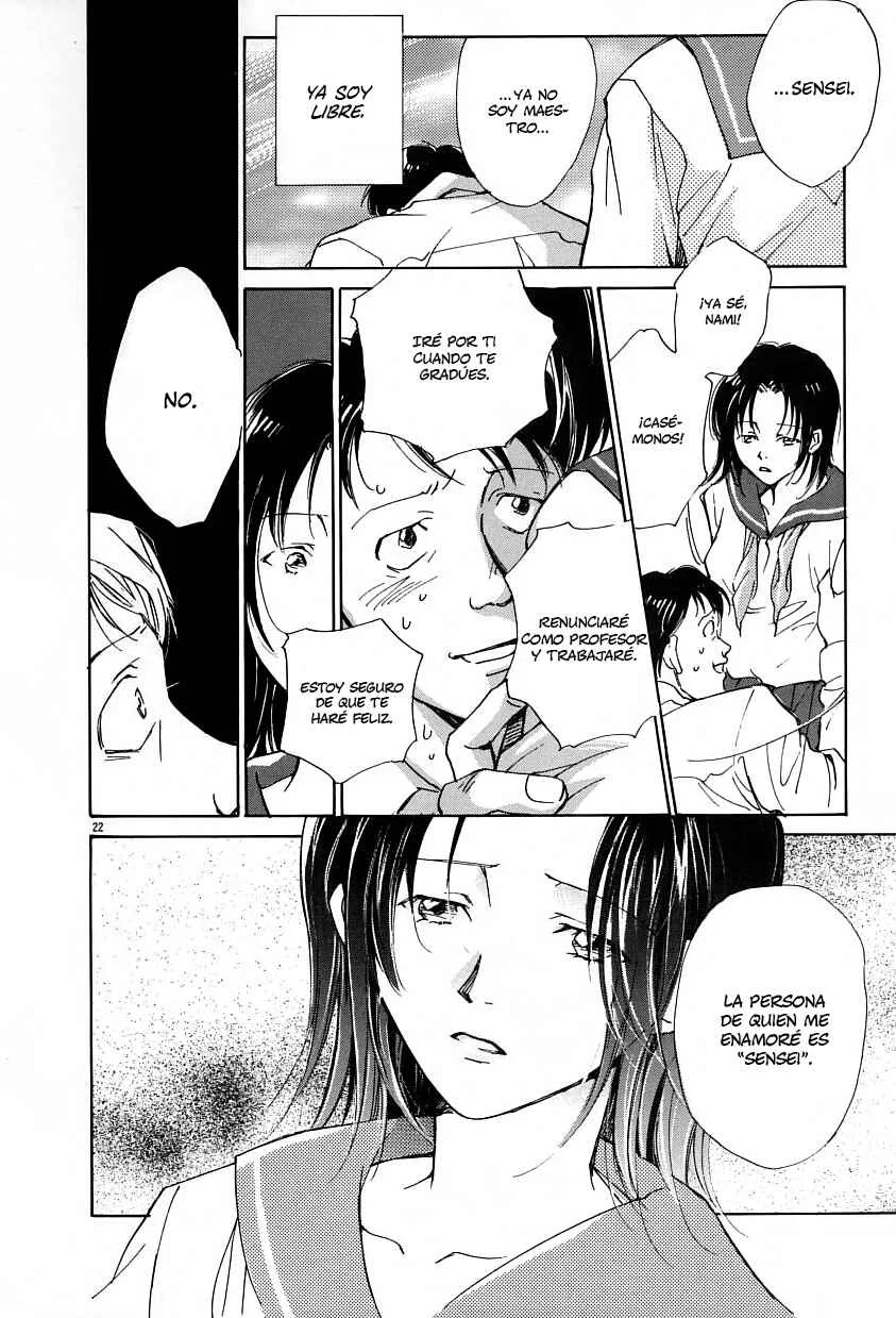 Sentiment no Kisetsu Capítulo 1: "Sensei" - Page 22