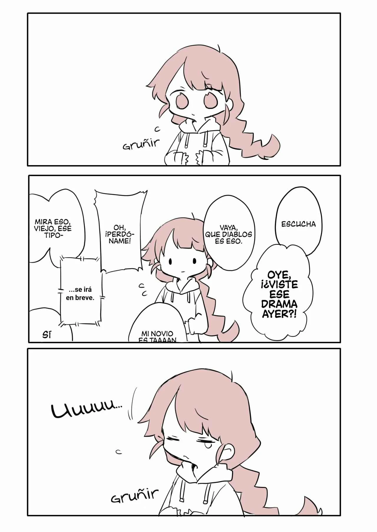 Serifu no Fukidashi Tabechau Onna no Ko Capítulo 2 - Page 2