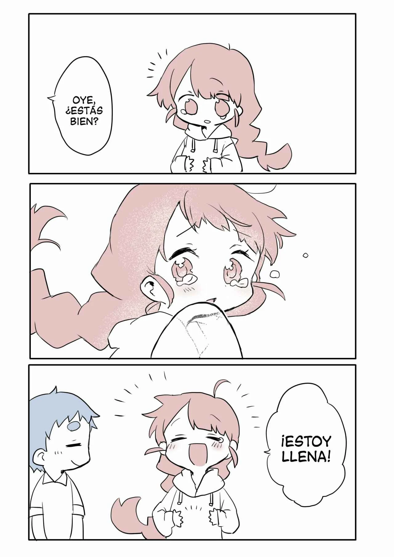 Serifu no Fukidashi Tabechau Onna no Ko Capítulo 2 - Page 3
