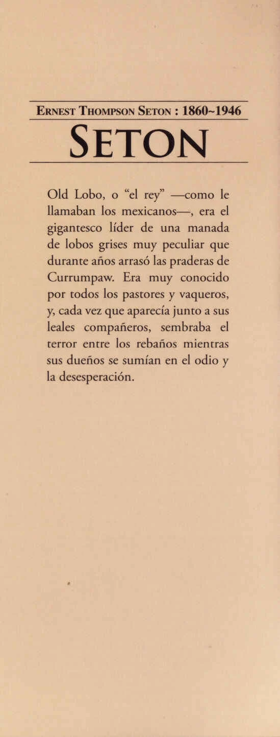 Seton Capítulo 1: La Manada de Los Lobos de Currumpaw - Page 3