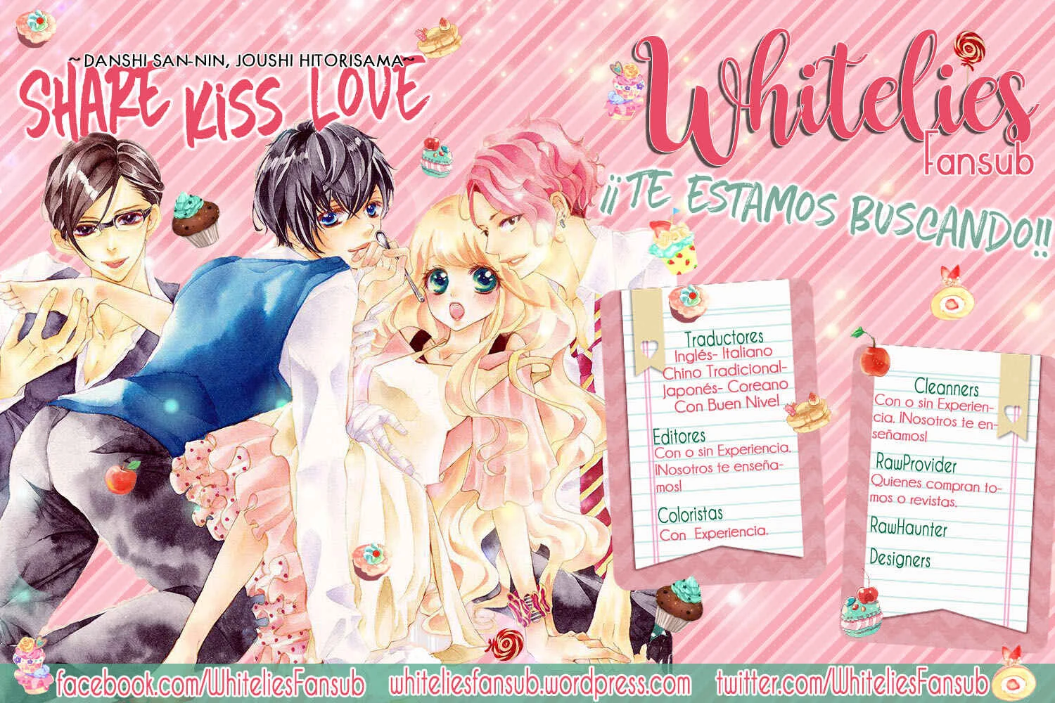 Share Kiss Love - Danshi San-nin, Joshi Ohitorisama Capítulo 2 - Page 35