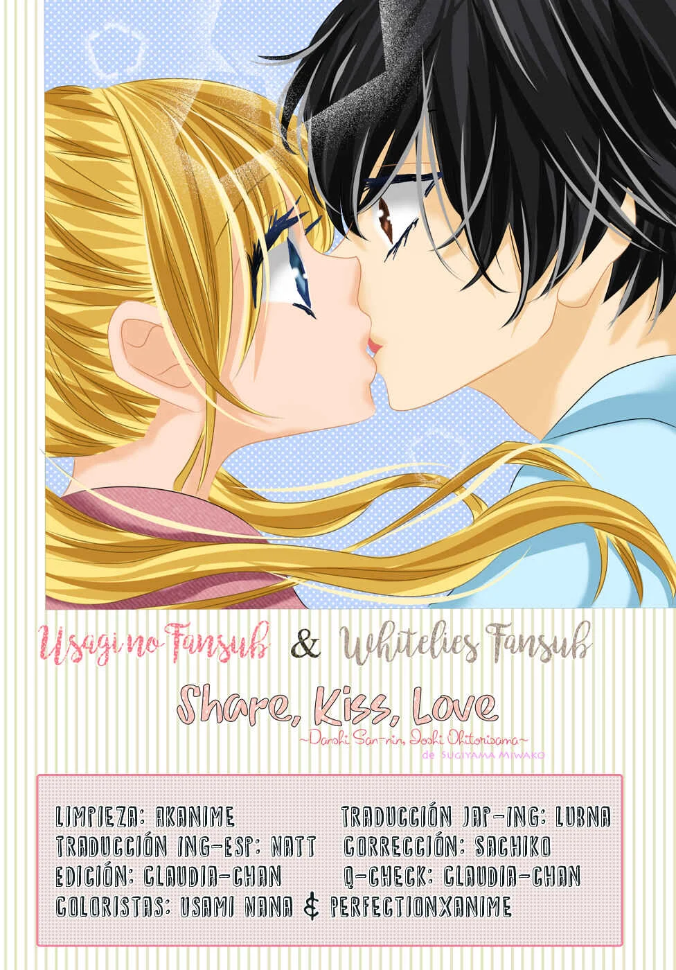 Share Kiss Love - Danshi San-nin, Joshi Ohitorisama Capítulo 3 - Page 1