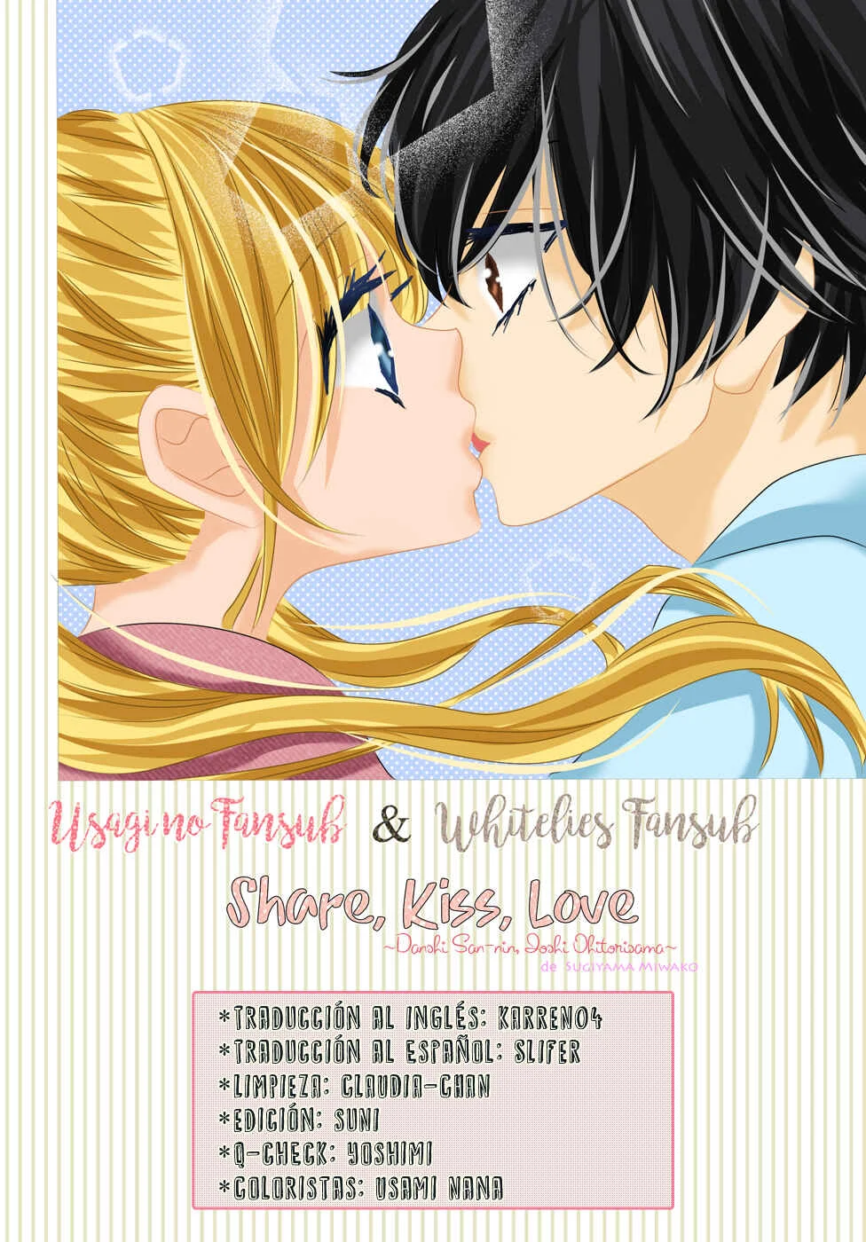Share Kiss Love - Danshi San-nin, Joshi Ohitorisama Capítulo 5 - Page 1