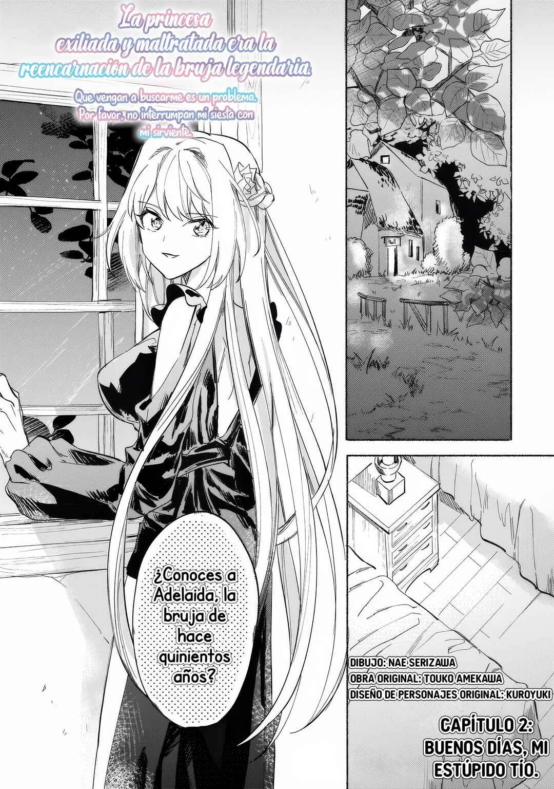Shiitagerareta Tsuihou Oujo wa, Tensei Shita Densetsu no Majo deshita Capítulo 2: Buenos Días, mi Estúpido Tío - Page 4