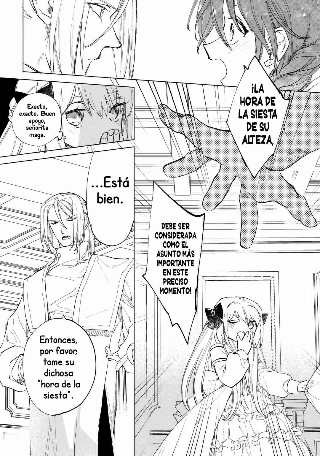 Shiitagerareta Tsuihou Oujo wa, Tensei Shita Densetsu no Majo deshita Capítulo 4: Ya casi es hora de la siesta. - Page 9