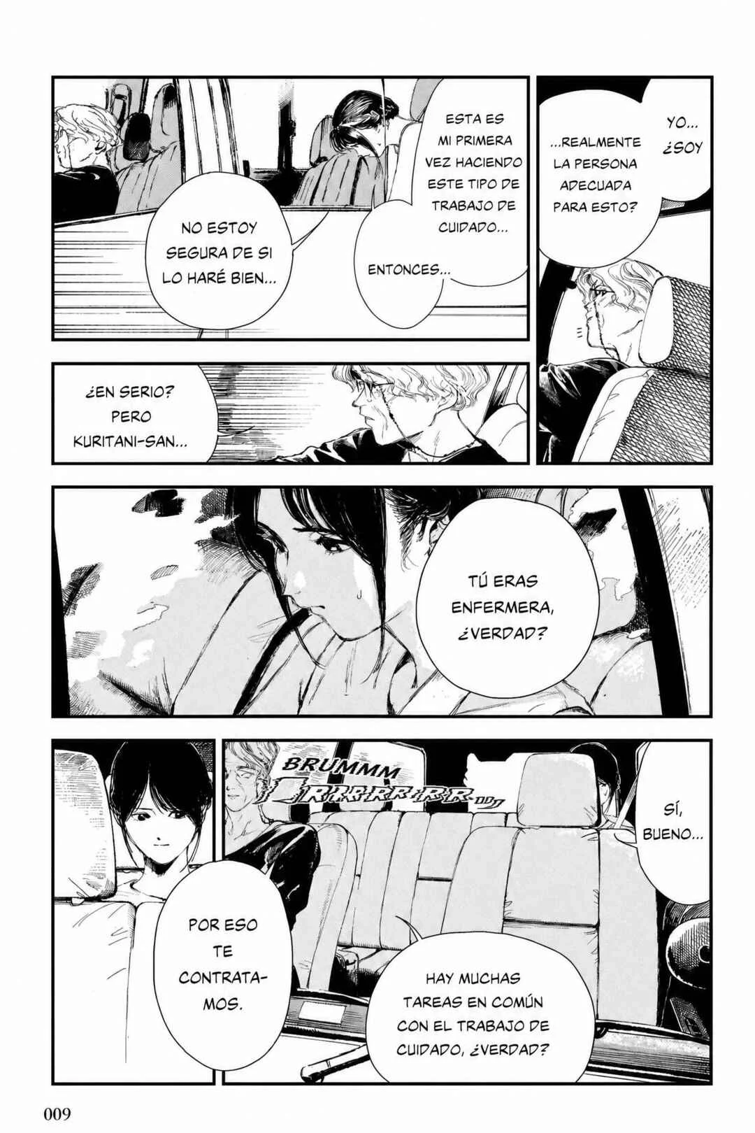 Shikabane Kaigo Capítulo 1: Primera noche - Contractura ① - Page 7