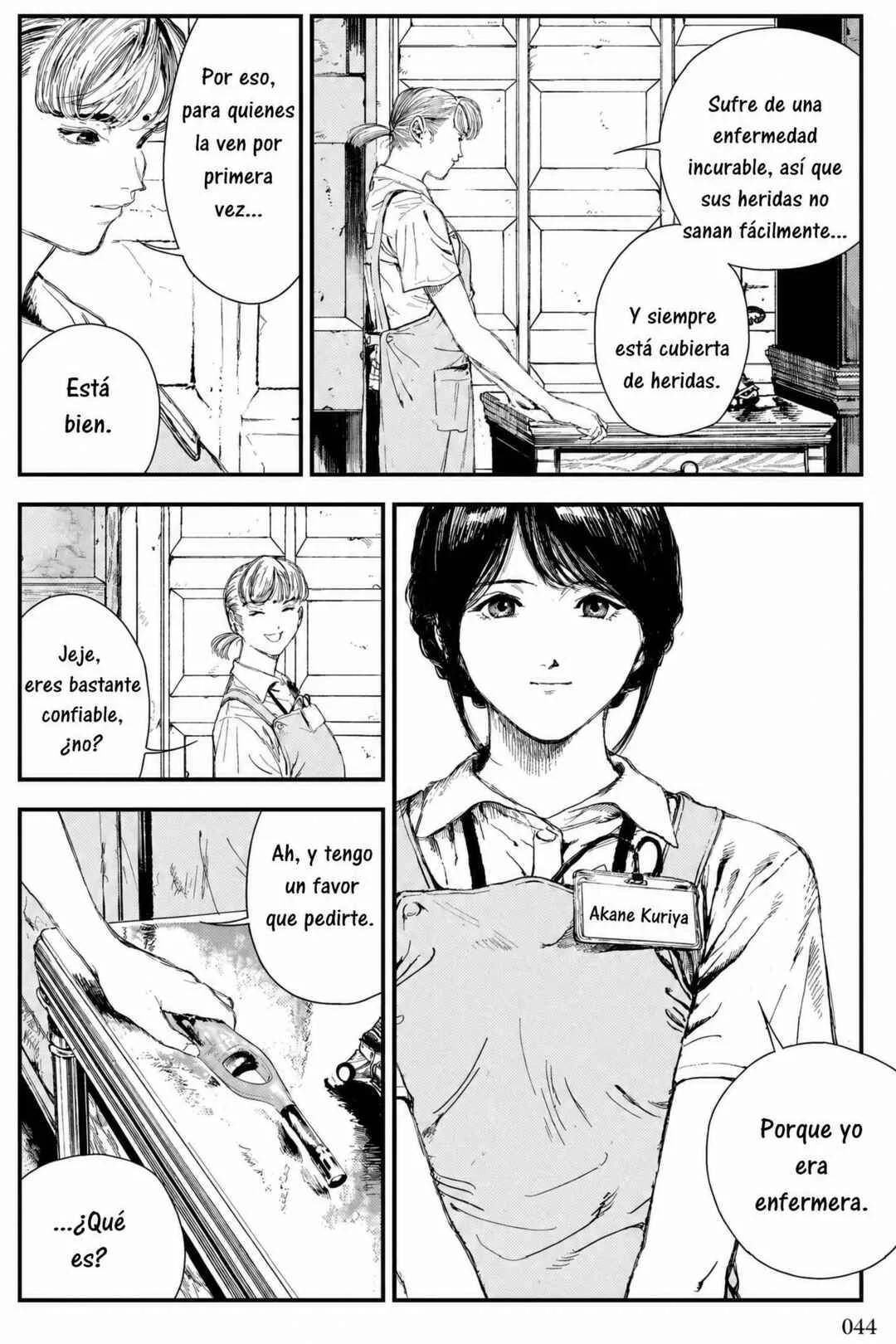 Shikabane Kaigo Capítulo 1: Primera noche - Contractura ① - Page 42