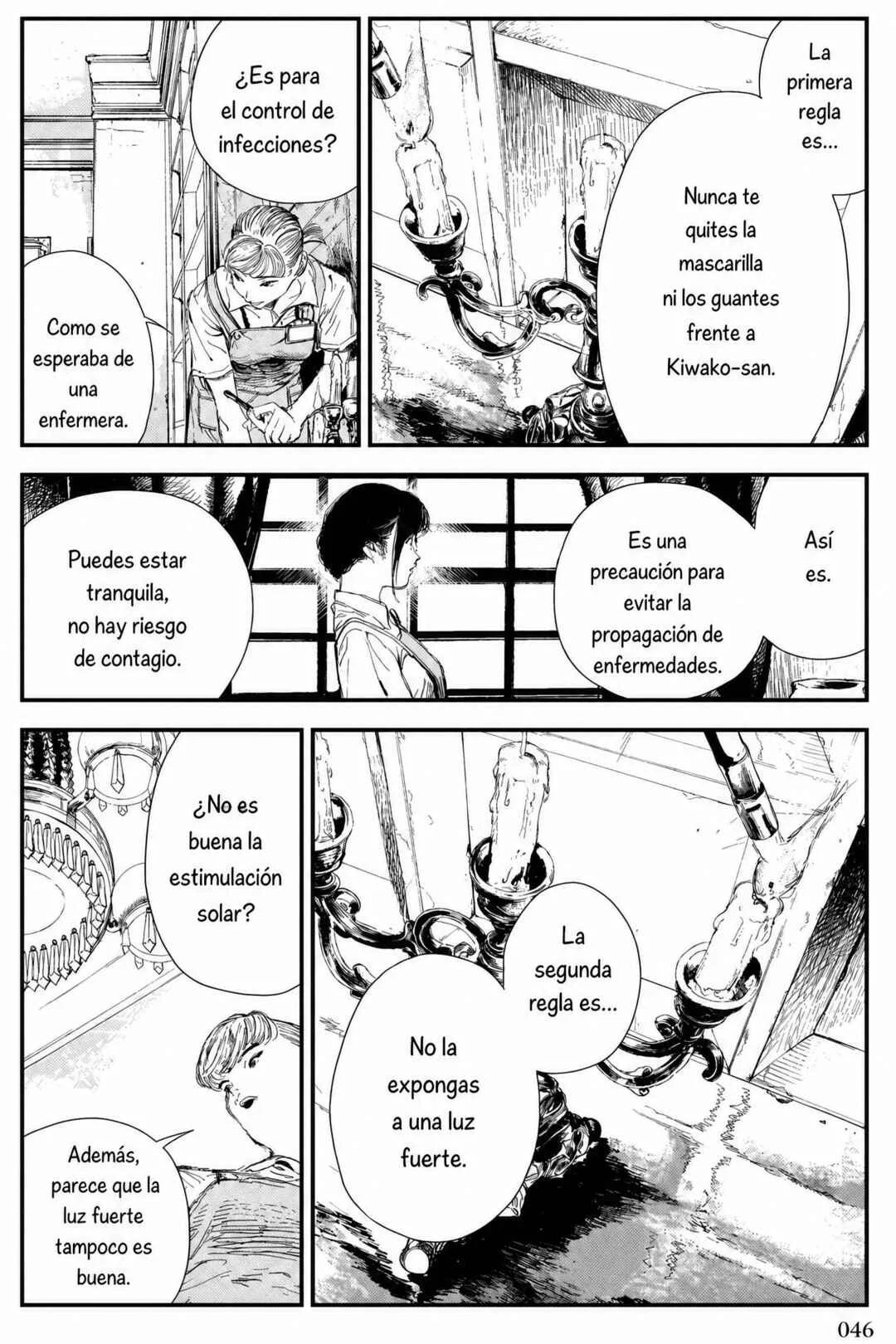 Shikabane Kaigo Capítulo 1: Primera noche - Contractura ① - Page 44