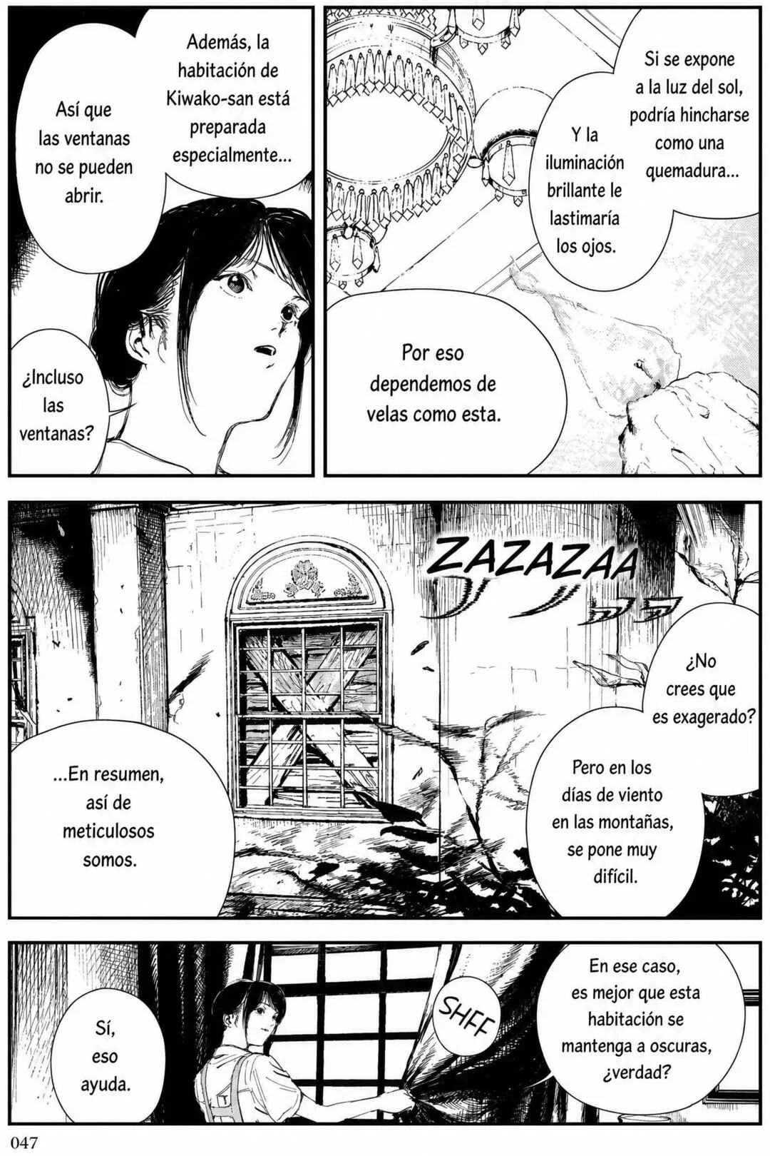 Shikabane Kaigo Capítulo 1: Primera noche - Contractura ① - Page 45