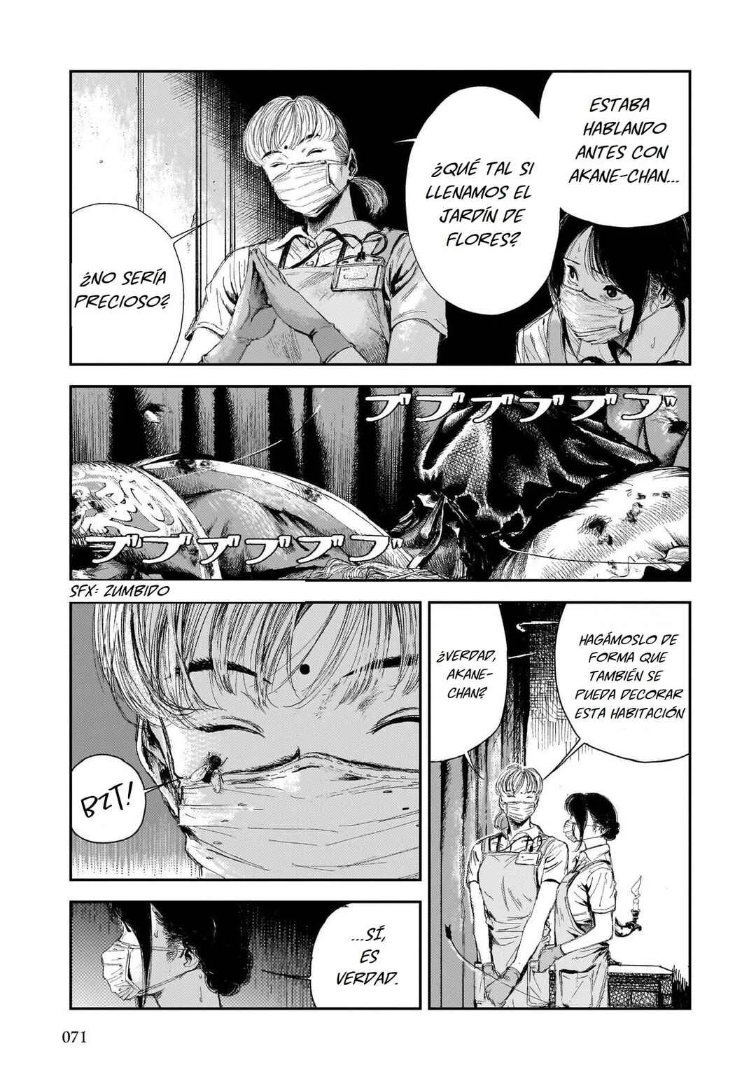 Shikabane Kaigo Capítulo 2: Primera noche - Contractura ② - Page 6