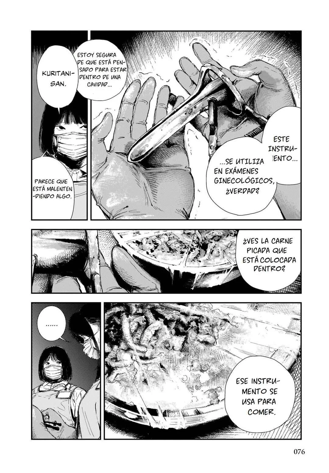 Shikabane Kaigo Capítulo 2: Primera noche - Contractura ② - Page 11