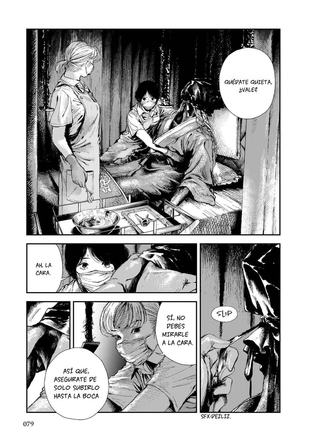 Shikabane Kaigo Capítulo 2: Primera noche - Contractura ② - Page 14