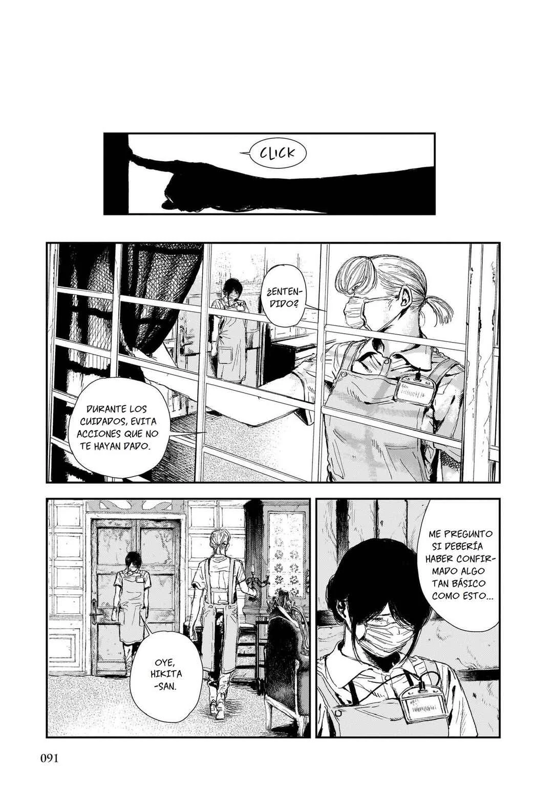 Shikabane Kaigo Capítulo 2: Primera noche - Contractura ② - Page 26