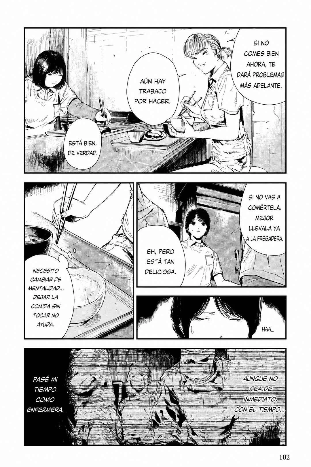 Shikabane Kaigo Capítulo 2: Primera noche - Contractura ② - Page 37