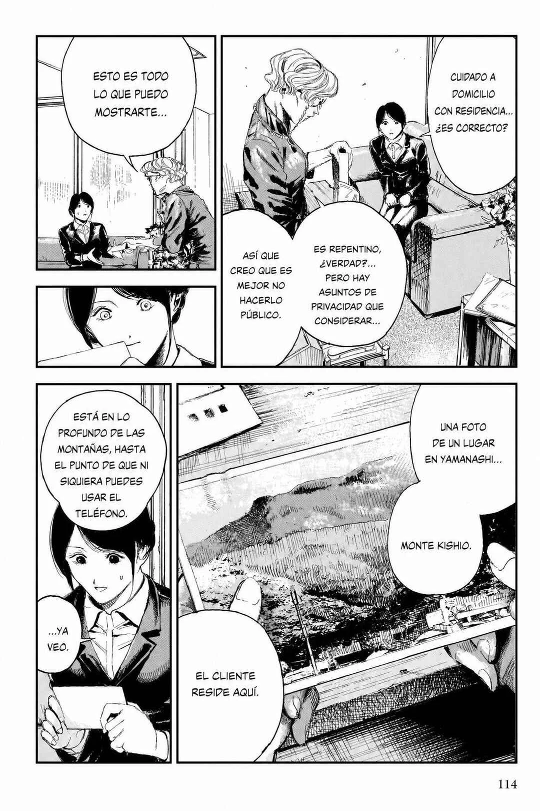 Shikabane Kaigo Capítulo 3: Primera noche - Contractura ③ - Page 6