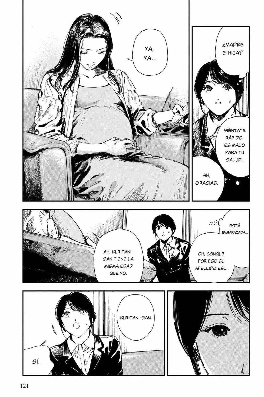 Shikabane Kaigo Capítulo 3: Primera noche - Contractura ③ - Page 13