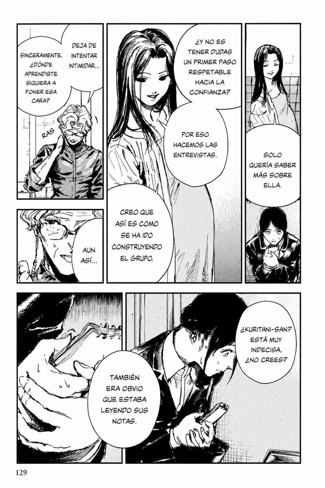 Shikabane Kaigo Capítulo 3: Primera noche - Contractura ③ - Page 21