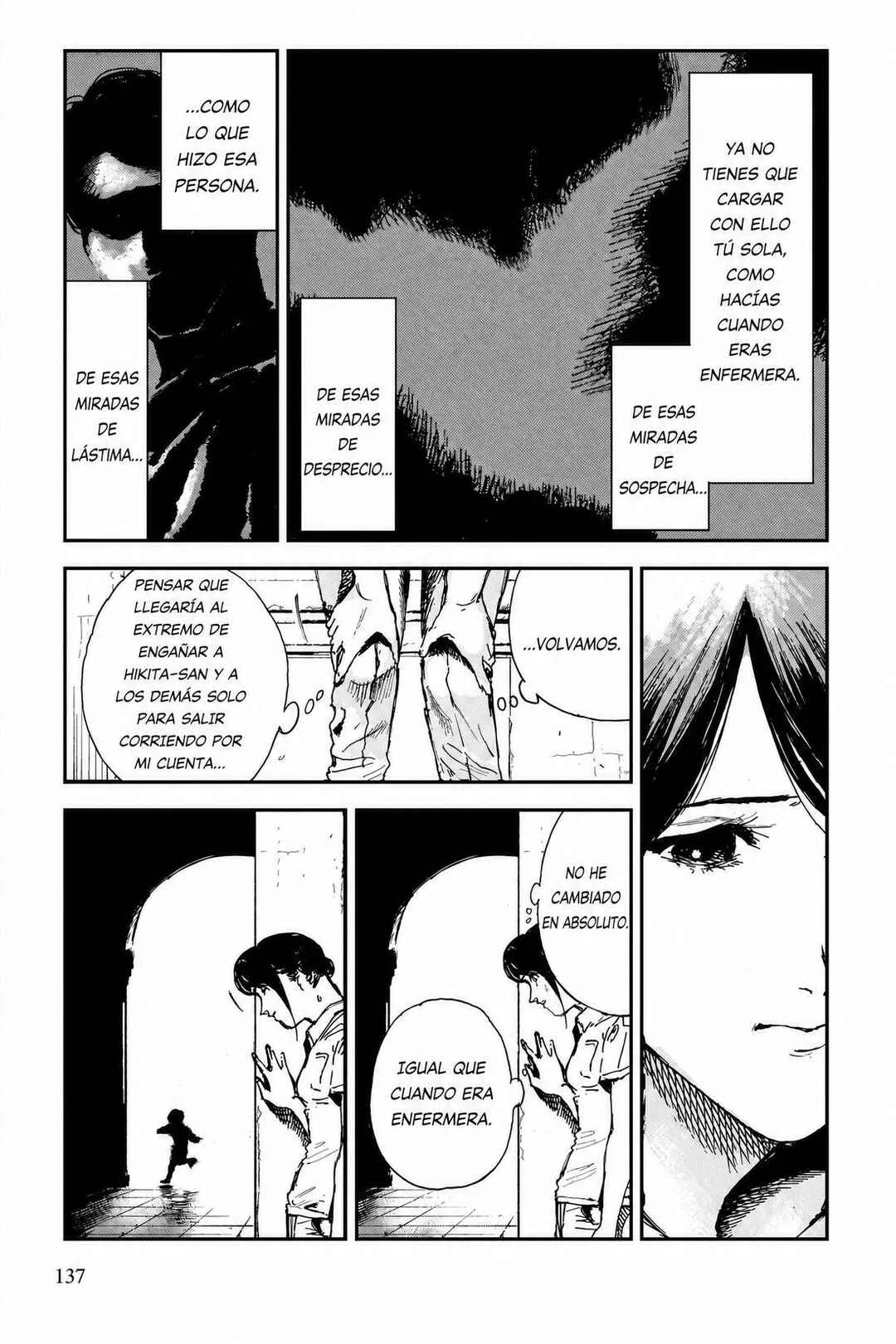 Shikabane Kaigo Capítulo 3: Primera noche - Contractura ③ - Page 29