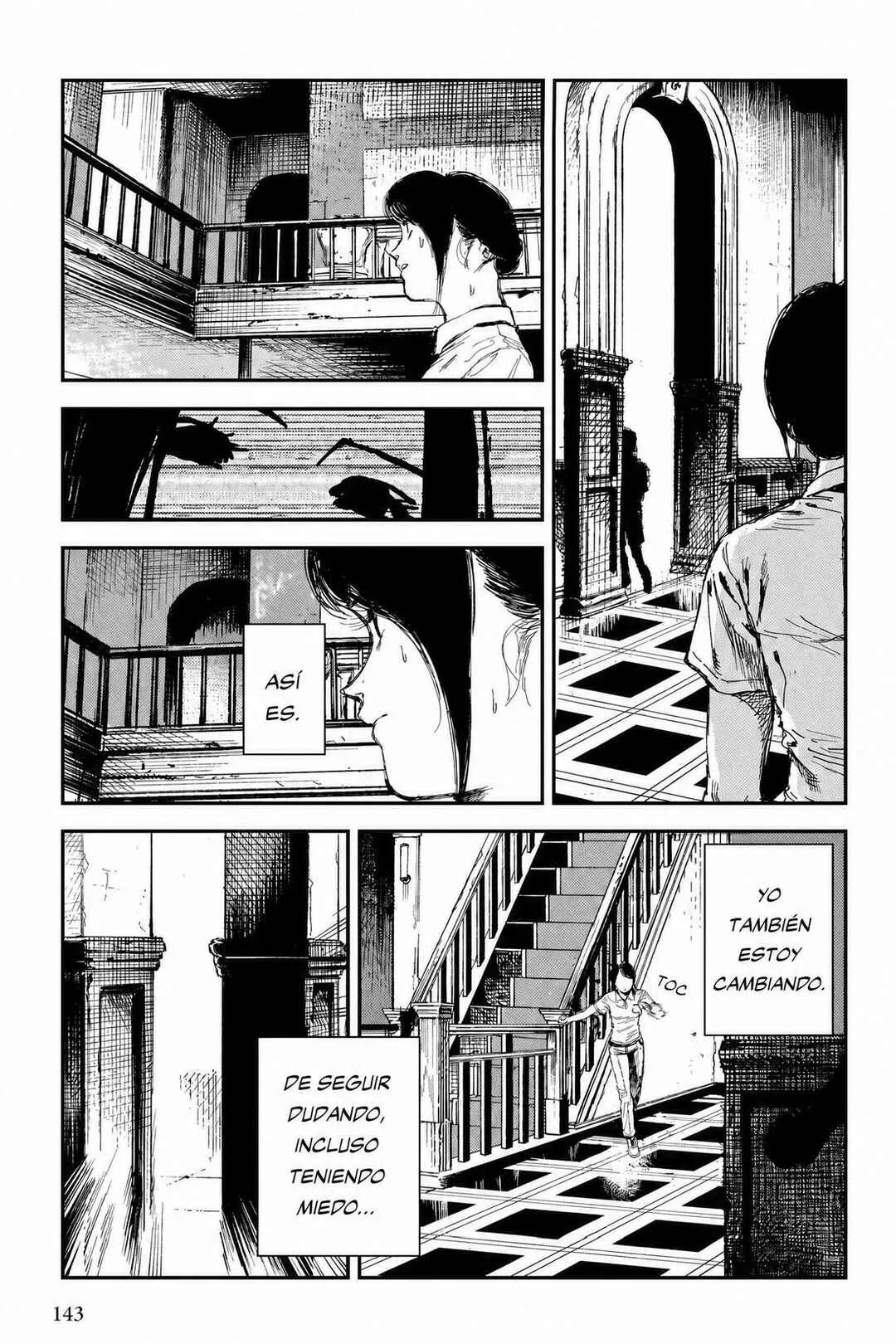 Shikabane Kaigo Capítulo 3: Primera noche - Contractura ③ - Page 35