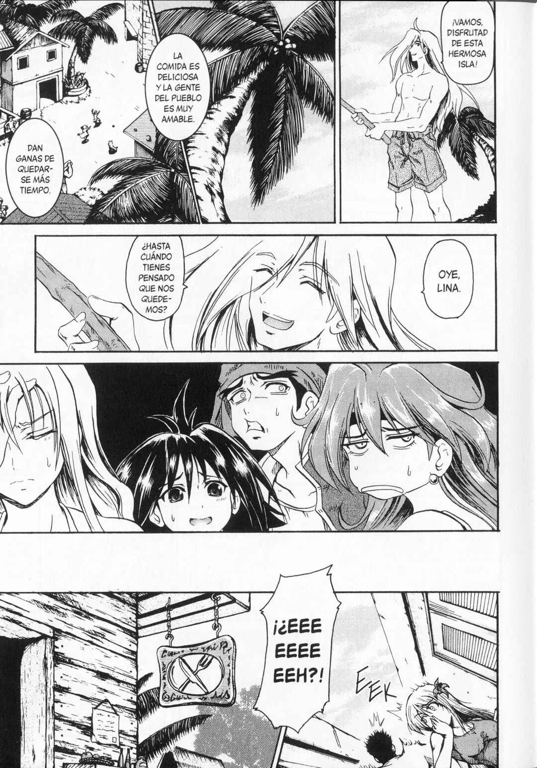 Shin Slayers - Falces no Sunadokei Capítulo 1: ¡Vacaciones! Atraídos por una isla del sur - Page 13