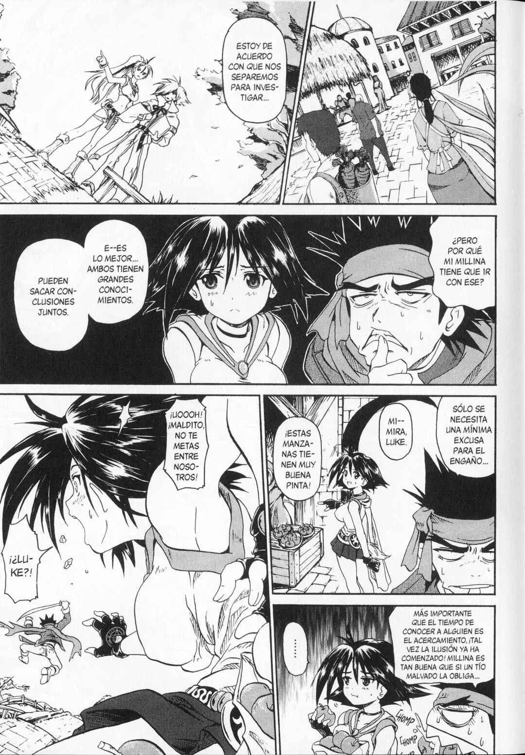 Shin Slayers - Falces no Sunadokei Capítulo 1: ¡Vacaciones! Atraídos por una isla del sur - Page 21