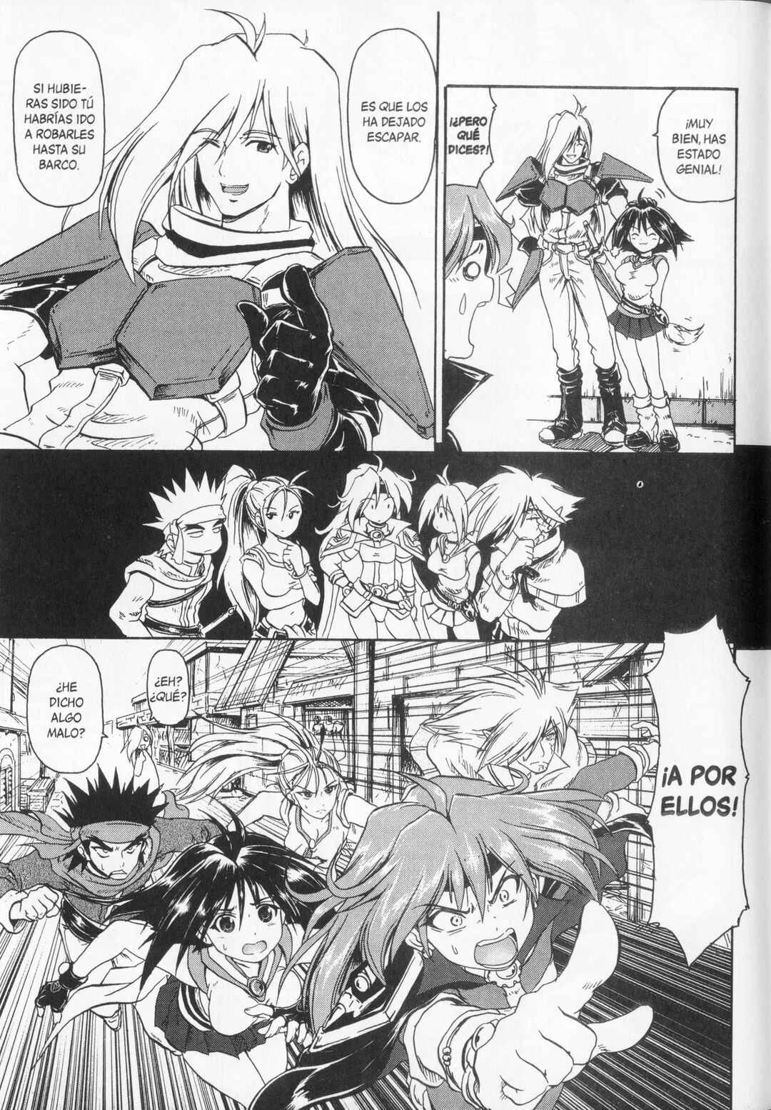 Shin Slayers - Falces no Sunadokei Capítulo 1: ¡Vacaciones! Atraídos por una isla del sur - Page 33