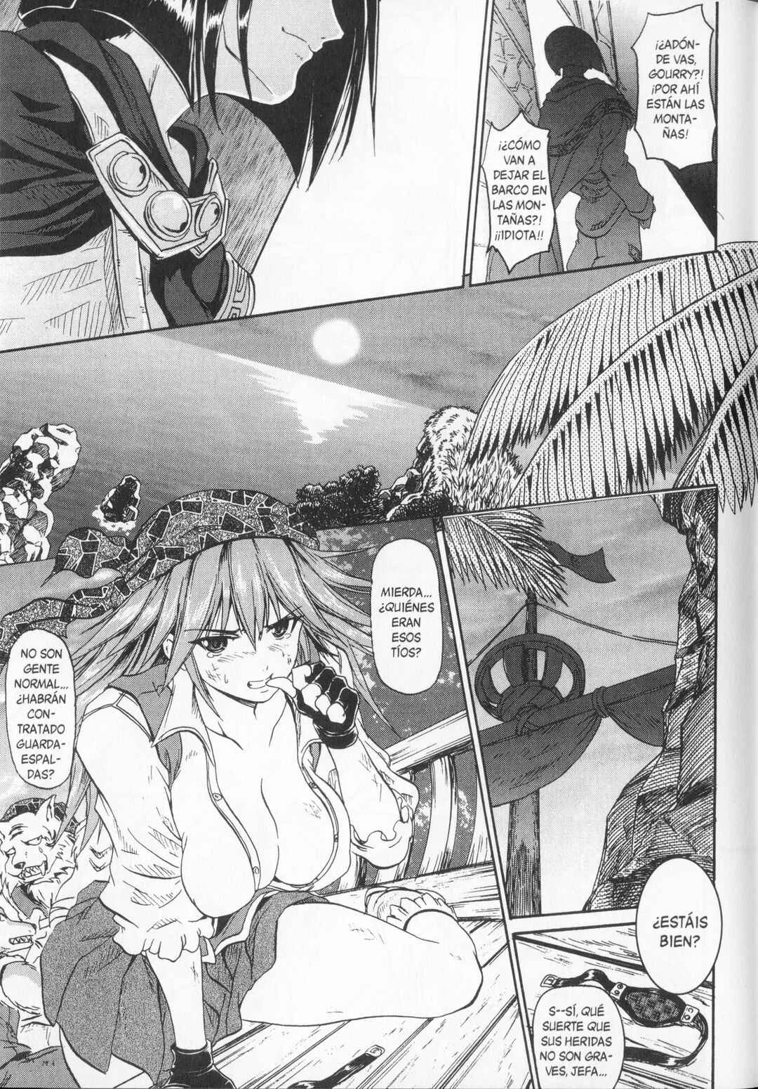 Shin Slayers - Falces no Sunadokei Capítulo 1: ¡Vacaciones! Atraídos por una isla del sur - Page 35