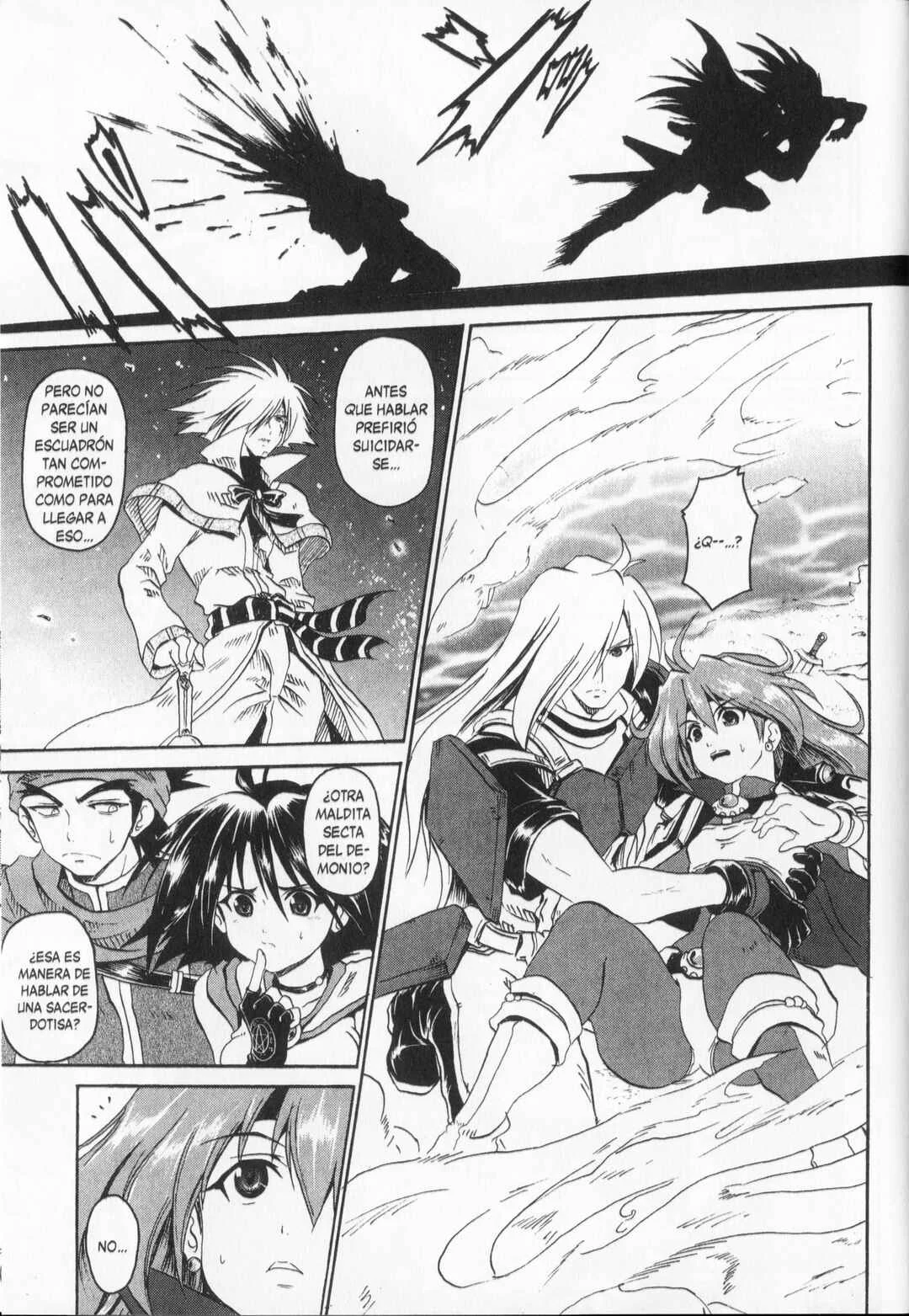 Shin Slayers - Falces no Sunadokei Capítulo 2: ¡¿Una ilusión?! Amanece en el pueblo misterioso - Page 9