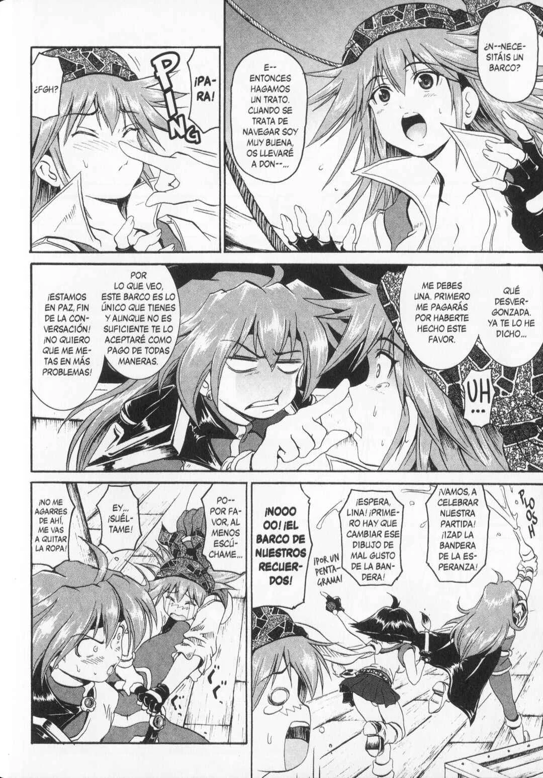 Shin Slayers - Falces no Sunadokei Capítulo 2: ¡¿Una ilusión?! Amanece en el pueblo misterioso - Page 12