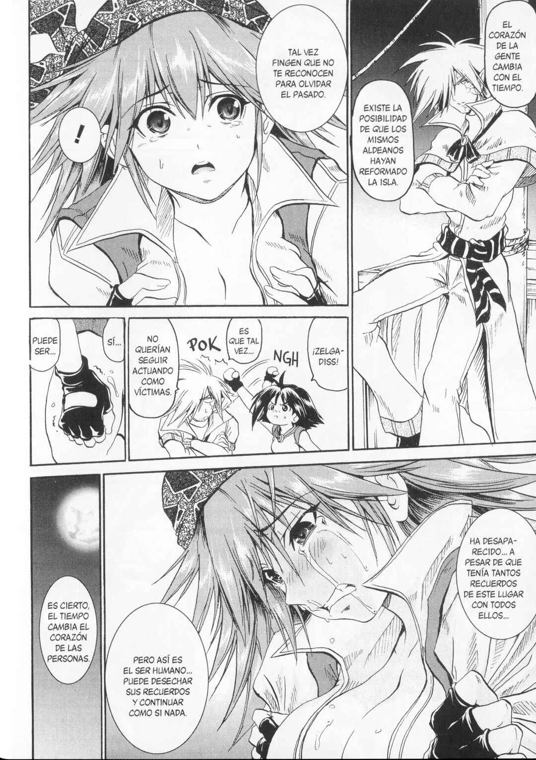 Shin Slayers - Falces no Sunadokei Capítulo 2: ¡¿Una ilusión?! Amanece en el pueblo misterioso - Page 18