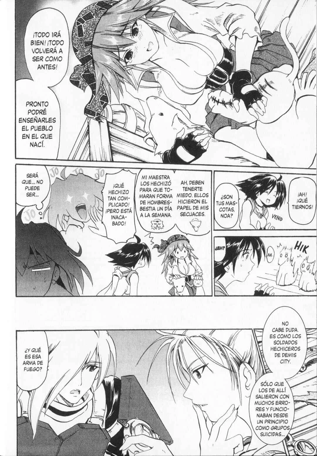 Shin Slayers - Falces no Sunadokei Capítulo 2: ¡¿Una ilusión?! Amanece en el pueblo misterioso - Page 20