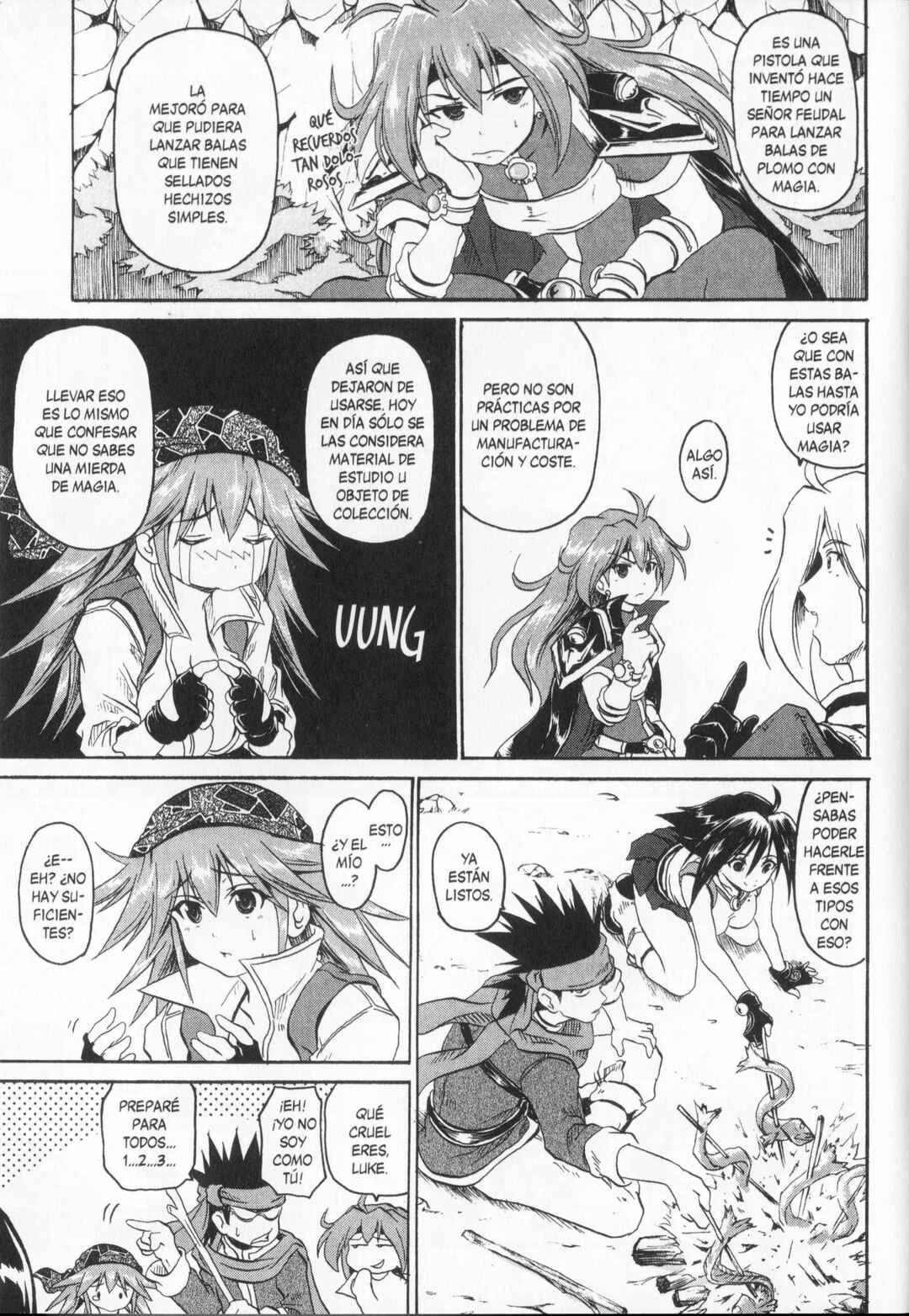 Shin Slayers - Falces no Sunadokei Capítulo 2: ¡¿Una ilusión?! Amanece en el pueblo misterioso - Page 21