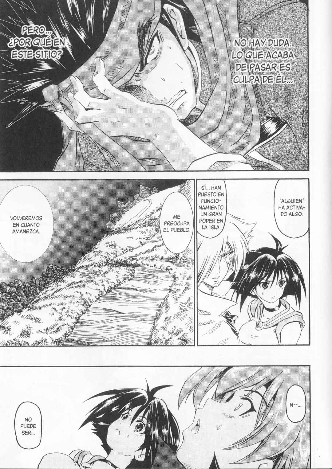 Shin Slayers - Falces no Sunadokei Capítulo 2: ¡¿Una ilusión?! Amanece en el pueblo misterioso - Page 31