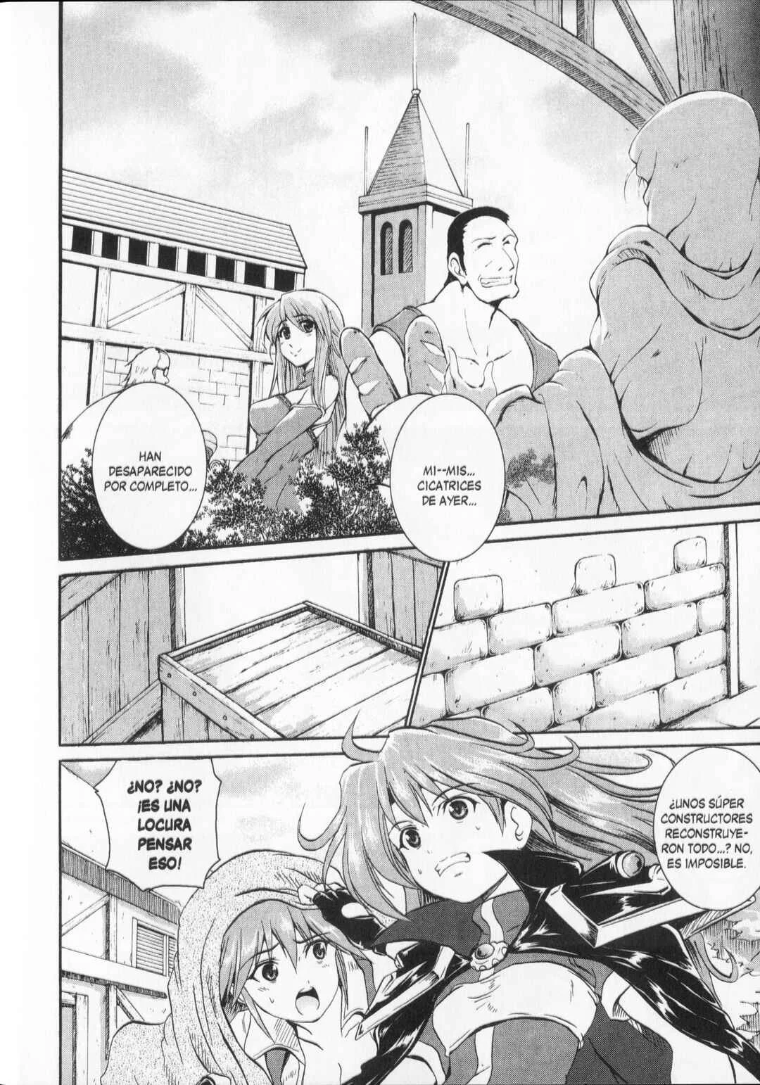 Shin Slayers - Falces no Sunadokei Capítulo 2: ¡¿Una ilusión?! Amanece en el pueblo misterioso - Page 32