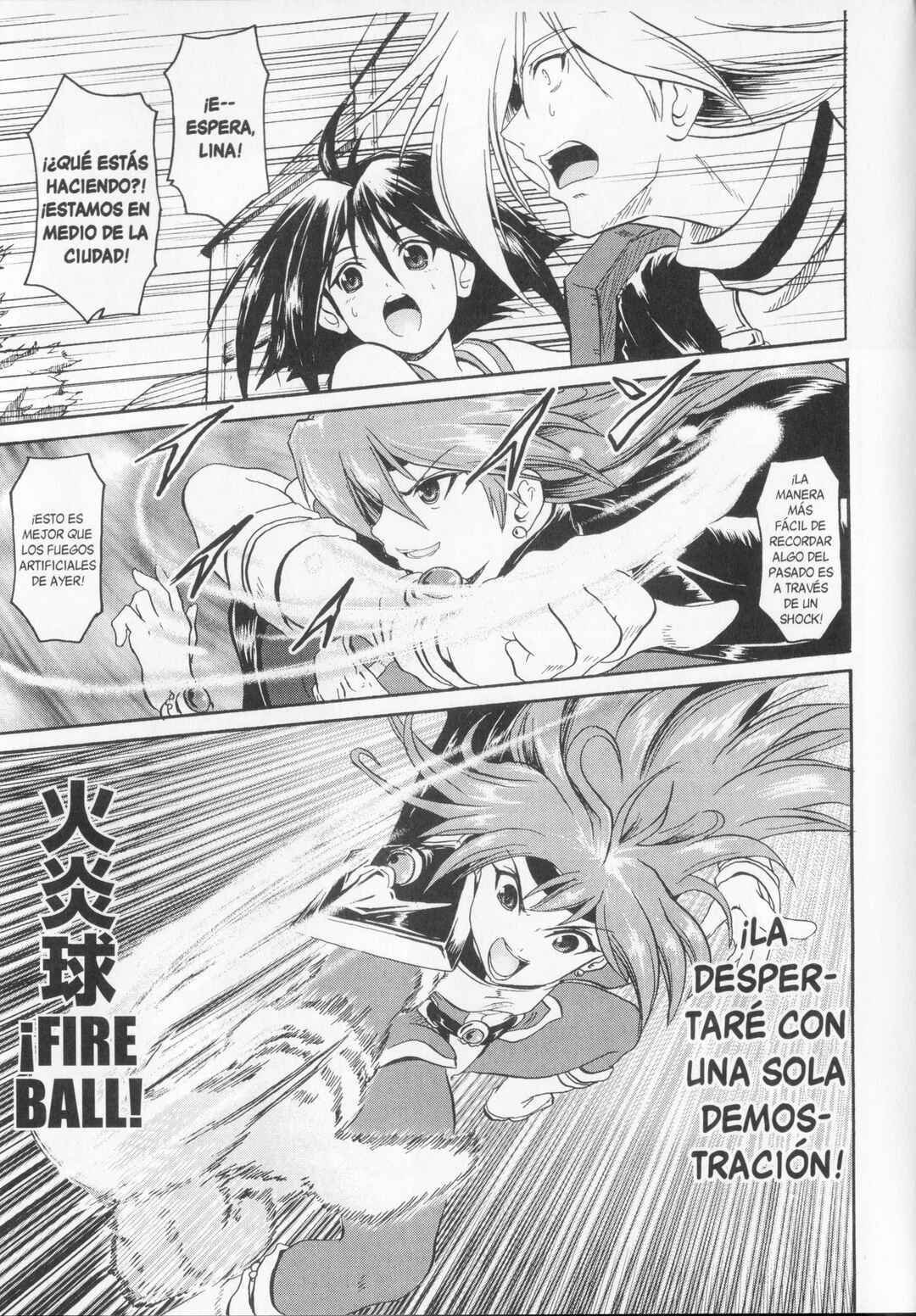Shin Slayers - Falces no Sunadokei Capítulo 2: ¡¿Una ilusión?! Amanece en el pueblo misterioso - Page 35