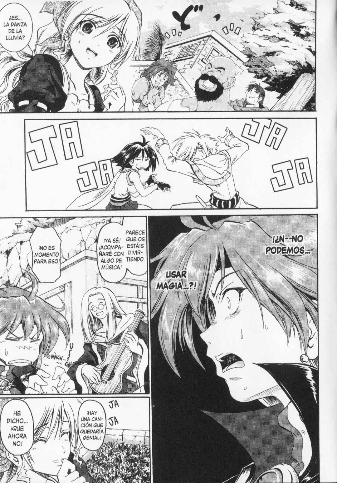 Shin Slayers - Falces no Sunadokei Capítulo 2: ¡¿Una ilusión?! Amanece en el pueblo misterioso - Page 37