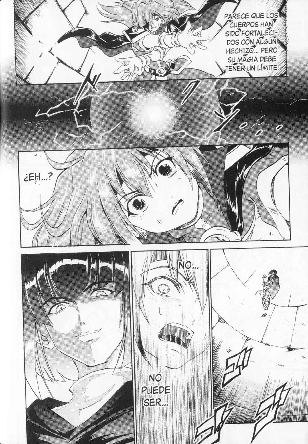 Shin Slayers - Falces no Sunadokei Capítulo 4: Las arenas del tiempo flotando en el atardecer - Page 11