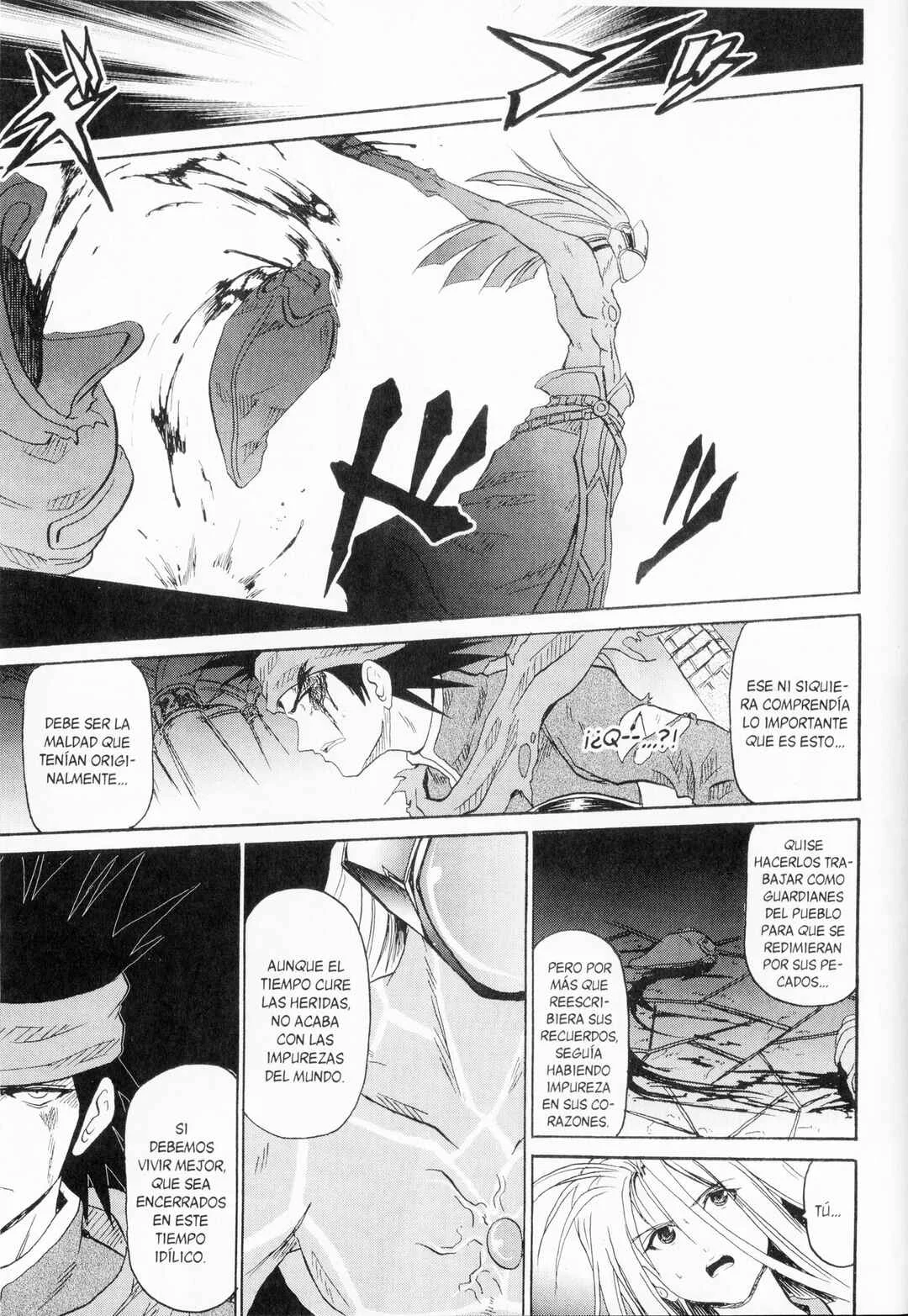 Shin Slayers - Falces no Sunadokei Capítulo 4: Las arenas del tiempo flotando en el atardecer - Page 16