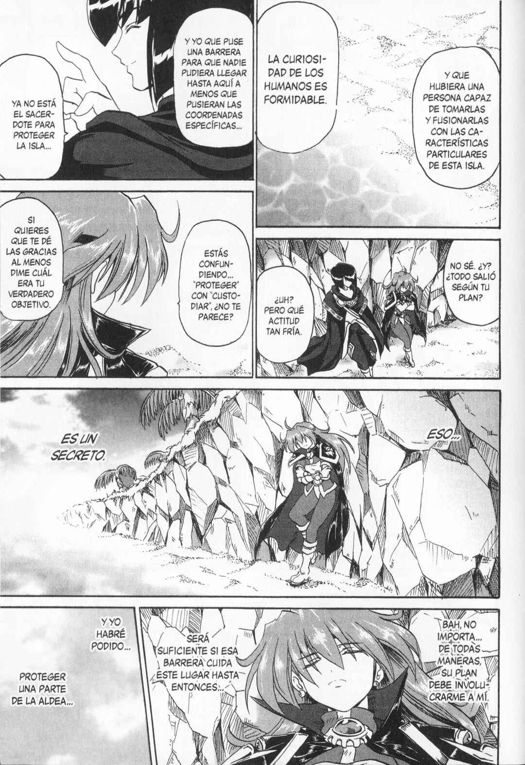Shin Slayers - Falces no Sunadokei Capítulo 4: Las arenas del tiempo flotando en el atardecer - Page 33