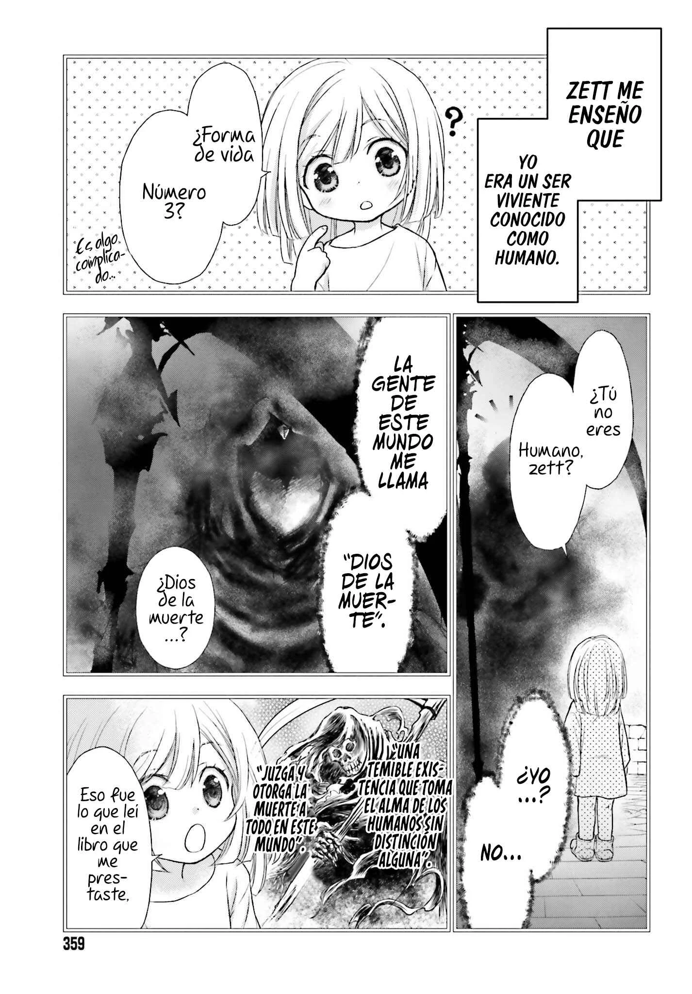 Shinigami ni Sodaterareta Shoujo wa Shikkoku no Tsurugi o Mune ni Idaku Capítulo 2 - Page 2
