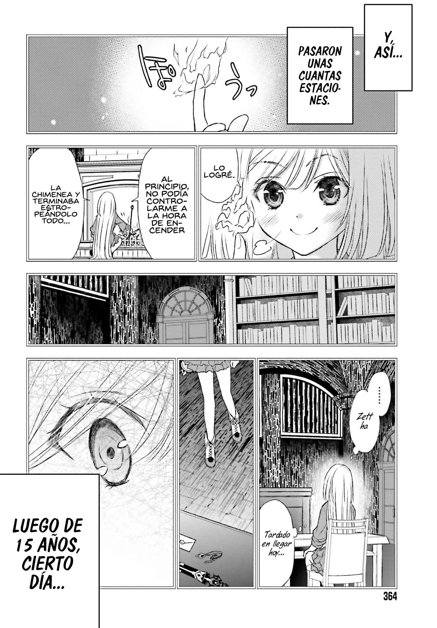 Shinigami ni Sodaterareta Shoujo wa Shikkoku no Tsurugi o Mune ni Idaku Capítulo 2 - Page 7
