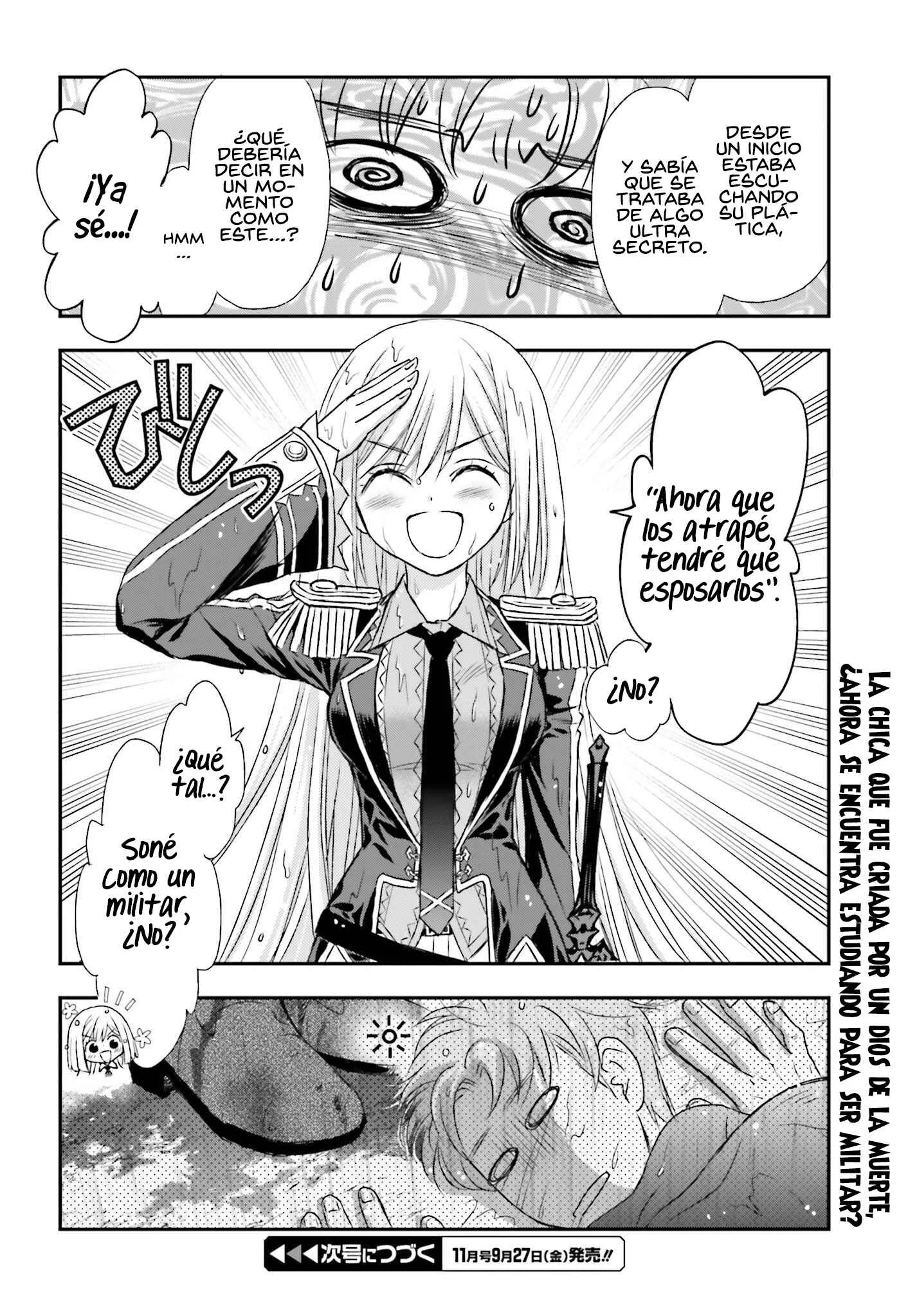 Shinigami ni Sodaterareta Shoujo wa Shikkoku no Tsurugi o Mune ni Idaku Capítulo 2 - Page 35
