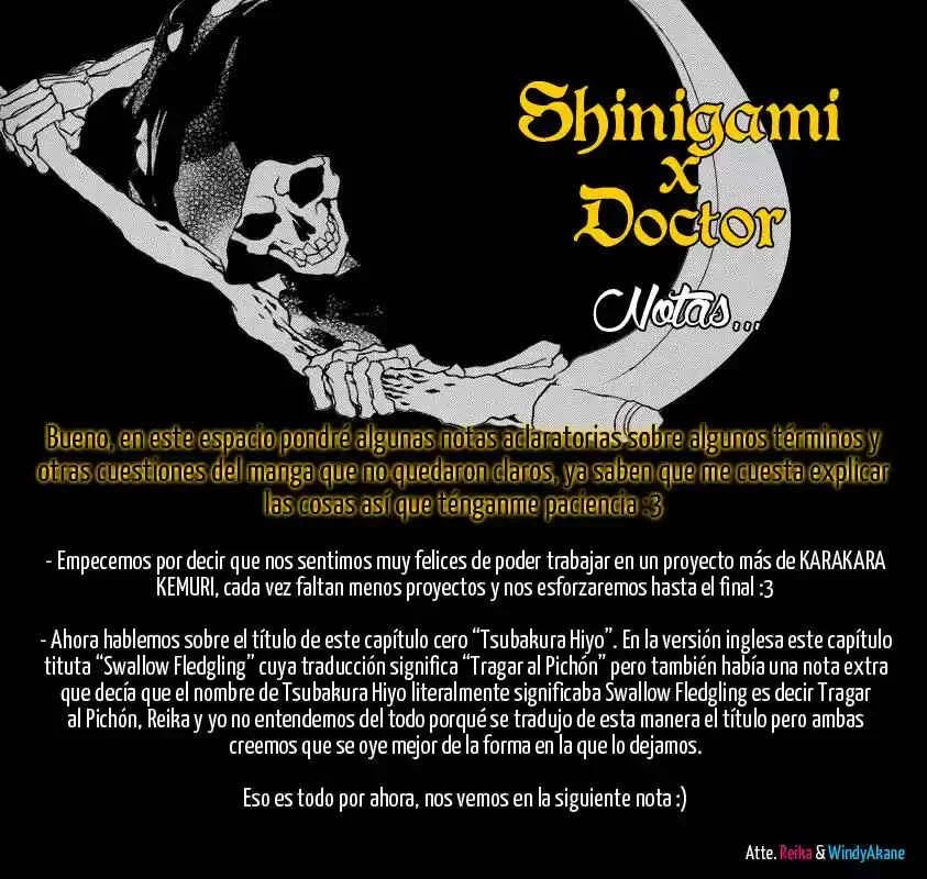 Shinigami x Doctor Capítulo 0 - Page 39