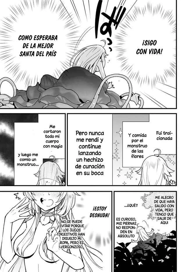 Shokubutsu Monster Musume Nikki: Seijo datta Watashi ga Uragirareta Hate ni Alraune ni Tensei Shite Shimatta node, kore kara wa Kougousei o Shinagara Shizuka ni Shokubutsu Life o Sugoshimasu Capítulo 1 - Page 5