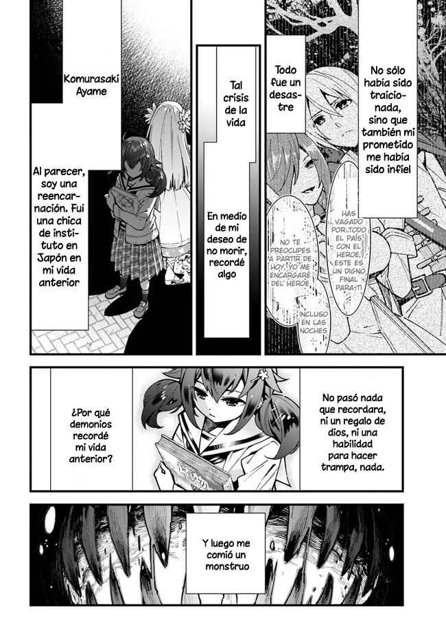 Shokubutsu Monster Musume Nikki: Seijo datta Watashi ga Uragirareta Hate ni Alraune ni Tensei Shite Shimatta node, kore kara wa Kougousei o Shinagara Shizuka ni Shokubutsu Life o Sugoshimasu Capítulo 1 - Page 10