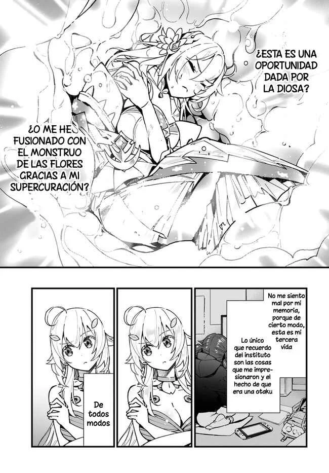 Shokubutsu Monster Musume Nikki: Seijo datta Watashi ga Uragirareta Hate ni Alraune ni Tensei Shite Shimatta node, kore kara wa Kougousei o Shinagara Shizuka ni Shokubutsu Life o Sugoshimasu Capítulo 1 - Page 11