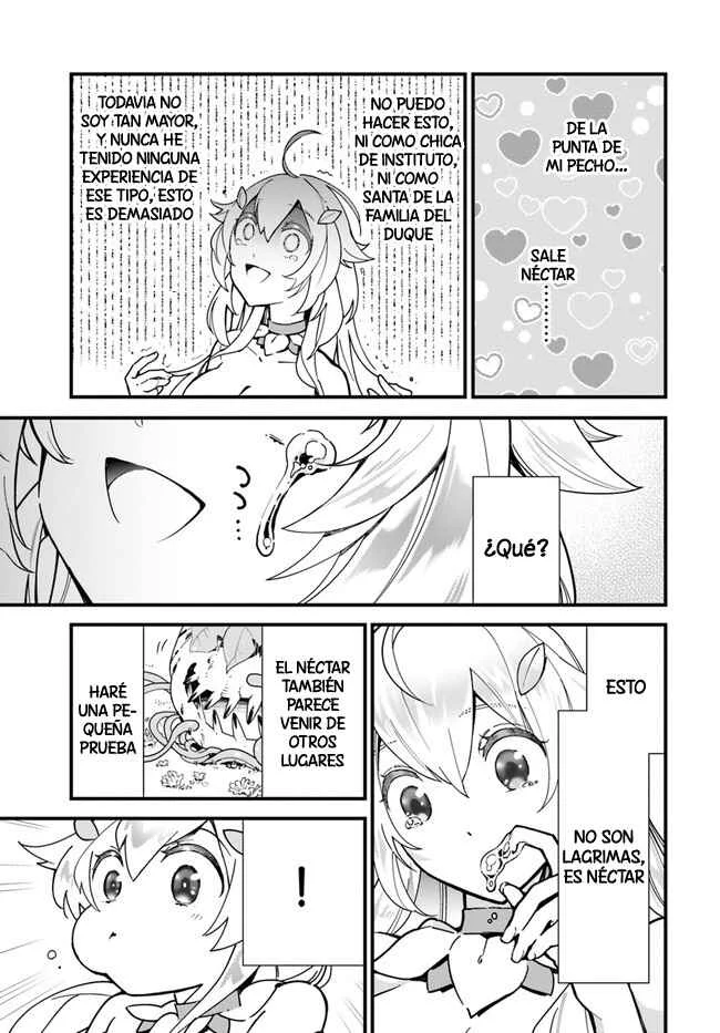 Shokubutsu Monster Musume Nikki: Seijo datta Watashi ga Uragirareta Hate ni Alraune ni Tensei Shite Shimatta node, kore kara wa Kougousei o Shinagara Shizuka ni Shokubutsu Life o Sugoshimasu Capítulo 1 - Page 13