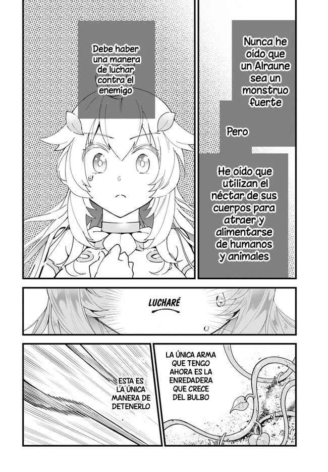 Shokubutsu Monster Musume Nikki: Seijo datta Watashi ga Uragirareta Hate ni Alraune ni Tensei Shite Shimatta node, kore kara wa Kougousei o Shinagara Shizuka ni Shokubutsu Life o Sugoshimasu Capítulo 1 - Page 18