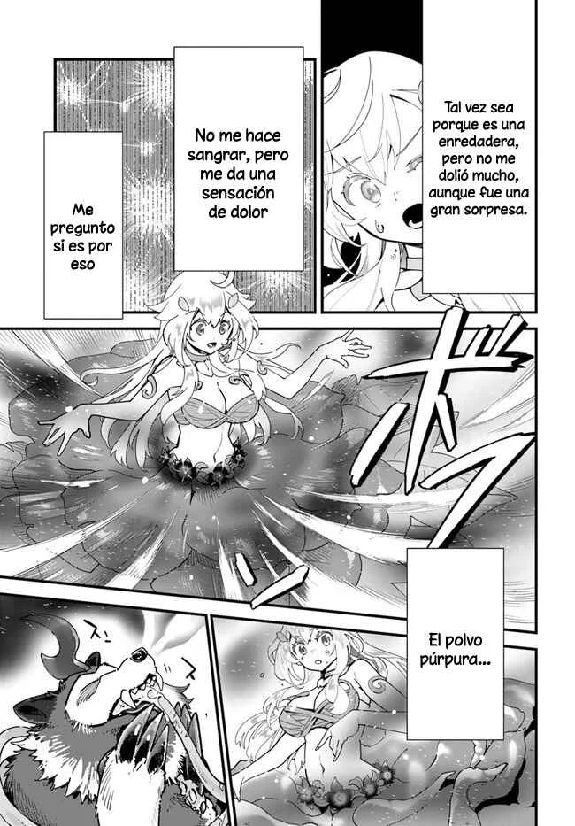 Shokubutsu Monster Musume Nikki: Seijo datta Watashi ga Uragirareta Hate ni Alraune ni Tensei Shite Shimatta node, kore kara wa Kougousei o Shinagara Shizuka ni Shokubutsu Life o Sugoshimasu Capítulo 1 - Page 23