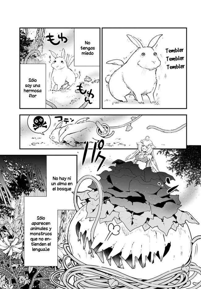 Shokubutsu Monster Musume Nikki: Seijo datta Watashi ga Uragirareta Hate ni Alraune ni Tensei Shite Shimatta node, kore kara wa Kougousei o Shinagara Shizuka ni Shokubutsu Life o Sugoshimasu Capítulo 2 - Page 5
